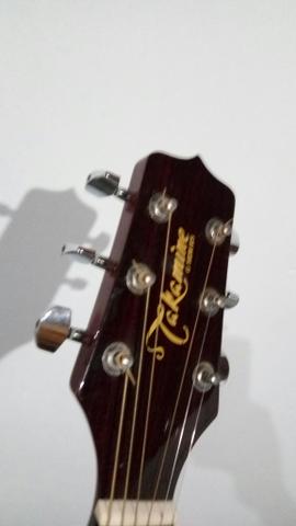 Violão Takamine eg530c seminovo made in Korea - Foto 5