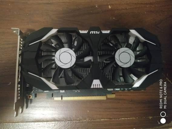 Placa de Vídeo MSI GeForce GTX 1050 Ti 4GT OC 4GB Dual Fan GDDR5 PCI-EXP 912-V809-2272-I