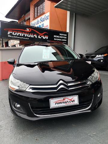 Citroen C4 Lounge Exclusive 1.6 THP 2015 Preto - Foto 10