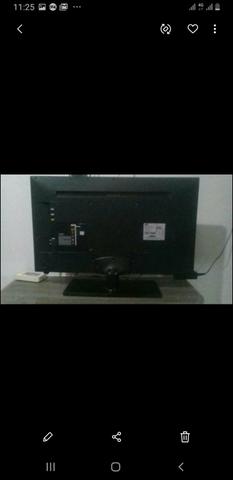 Tv samsung 32 pol led tela quebrada - Foto 2