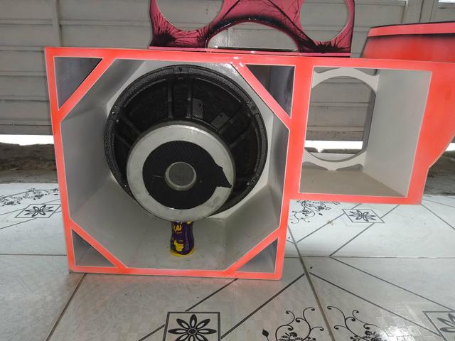 Vendo painel cg 150 e caixa trio mais grave de 1500 rms - Foto 5