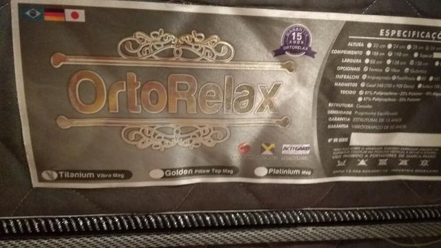 Colchão magnético com cama box Casal