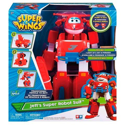 Jett Super Robô Suit Super Wings