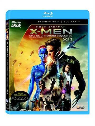 Filme X-men - Dias De Um Futuro Esquecido (blu-ray+3d) - Lacrado