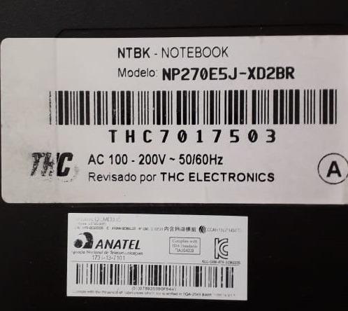 Notebook Samsung NP270E5J-XD2BR - Foto 2