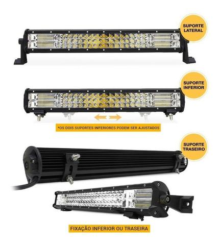 Farol De Barra Led 10~30v 288w Jeep Troller Pick-up 7D