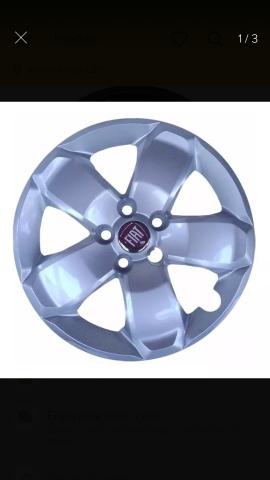 Rodas com calotas fiat touro 16 - Foto 6