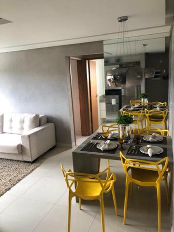 Apart 2 qts 1 suite lazer completo ac financiamento prox ao Buriti shopping - Foto 4
