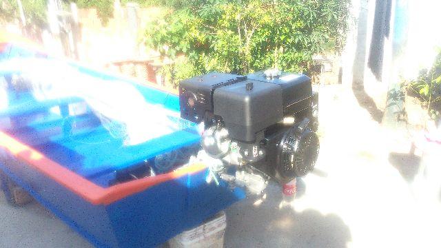 Motor de popa rabeta longa 13hp com partida elétri