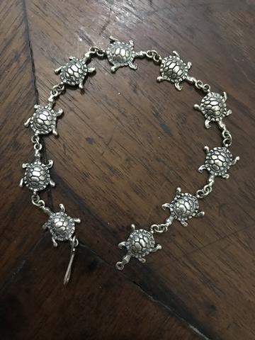Pulseira Prata Tartaruga