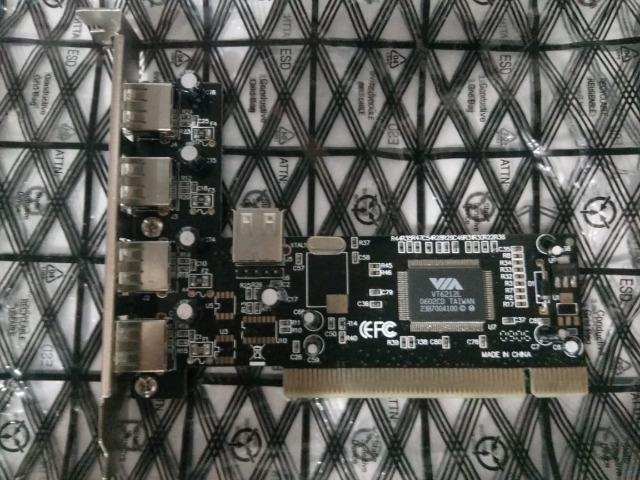 Placa Pci 5 Portas Usb 2.0