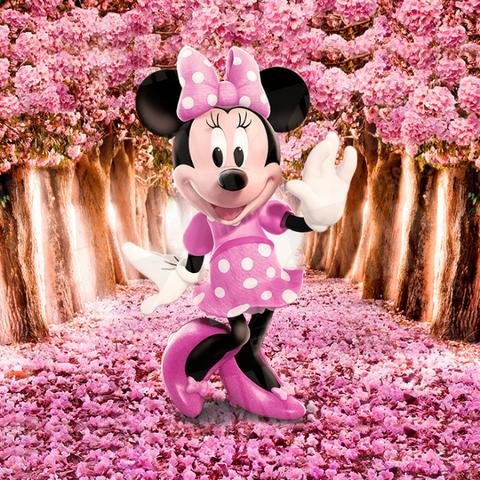Painel de Festa Infantil Minnie Meninas Desenho - Foto 6