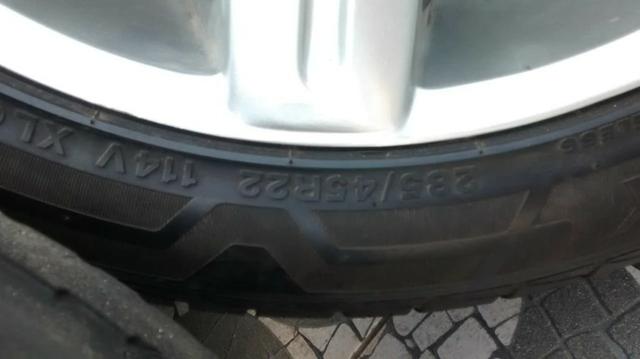 Rodas Aro 22 6x139 Com Pneus Pouco Rodados L200 - S10 - Pajero - Hilux - SW4 - Foto 2
