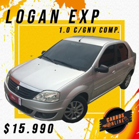 Logan Exp 1.0 2011 C/GNV! Financiamos para autônomos!!