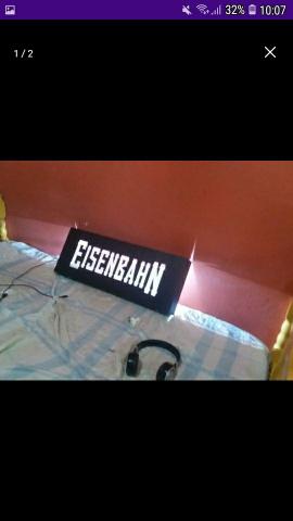 Painel de led cerveja elsenbahn
