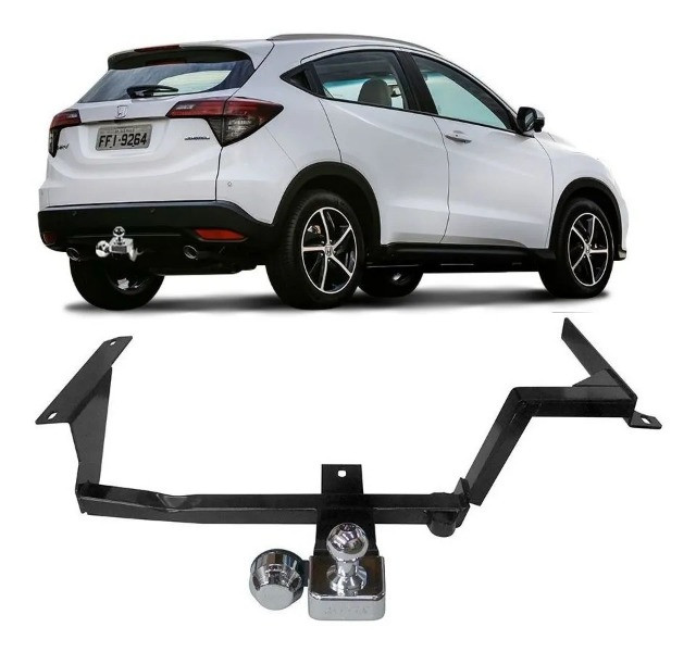 Engate Honda Hr-v 2016 à 2020 Atos Reboque Tração 400kg  