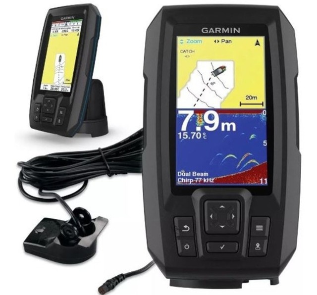 GPS Garmin Striker Vivid 4CV + Transductor GT20