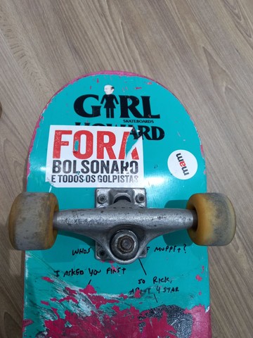 Skate - Shape Girl| rodas Spitfire + Element + Reds Bones