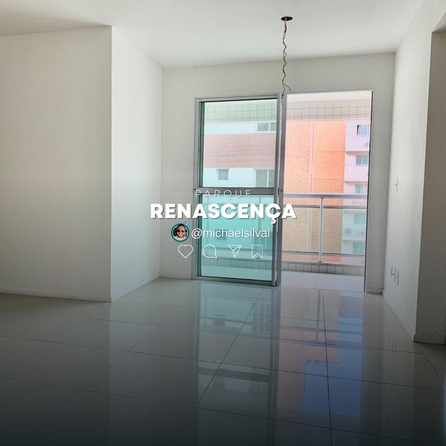 Apartamento no Renascença, Cond. Parque Renascença, 77m², 3 Quartos, 3 Banheiros, 2 Vagas - Foto 2