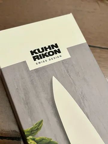 faca do chef kuhn rikon swiss design nova exclusiva - Foto 2