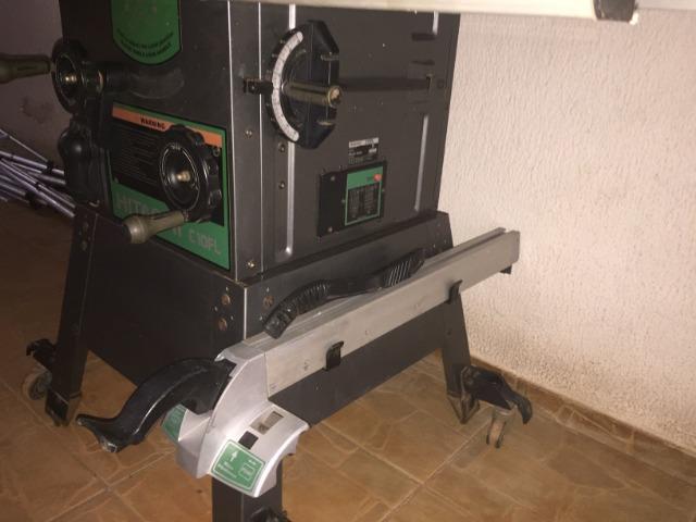 Serra circular (cabinet saw), Hitachi C10FL - Foto 6