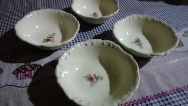 Peças raras porcelana sobremesa - Foto 4