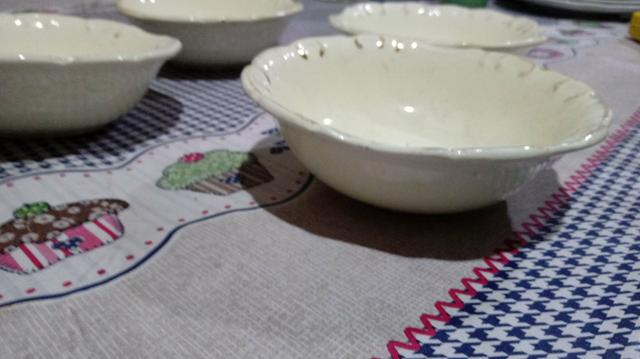 Peças raras porcelana sobremesa