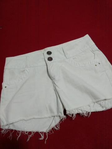 Shorts Jeans Branco