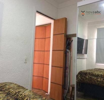 Apartamento com 2 dormitórios para alugar, 40 m² por R$ 850/mês - Vila Lutécia - Santo And - Foto 11