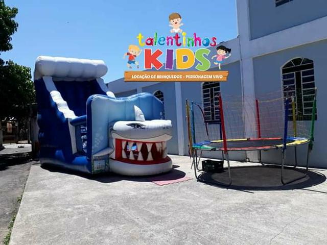 Brinquedos Infláveis- Inflável Futebol de Sabão Tobogã Pula Pula tudo para sua festa - Foto 4