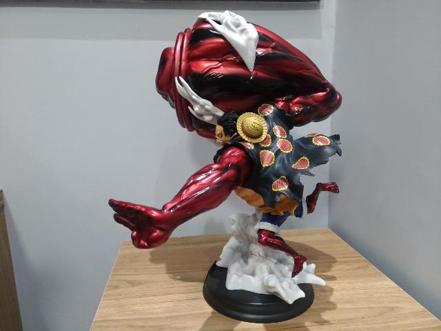 Promo Black Action Figure Luffy Gear 4 King Kong Gun Gk 43cm - Foto 6