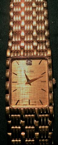 Relógio Bulova; Banhado A Ouro 14k Feminino T5 - Foto 6