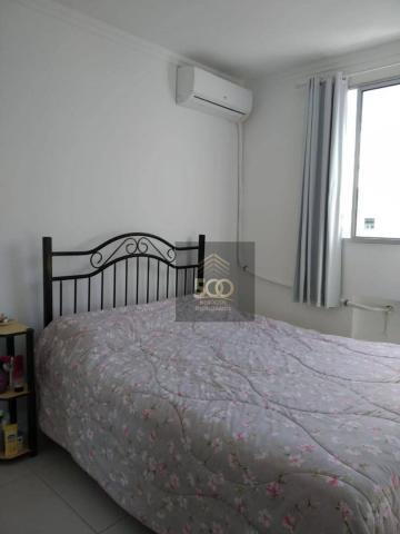 Ap0693 - apartamento semi-mobiliado, 02 dormitórios, 50m² à venda por r$ 175.000 - roçado - Foto 7