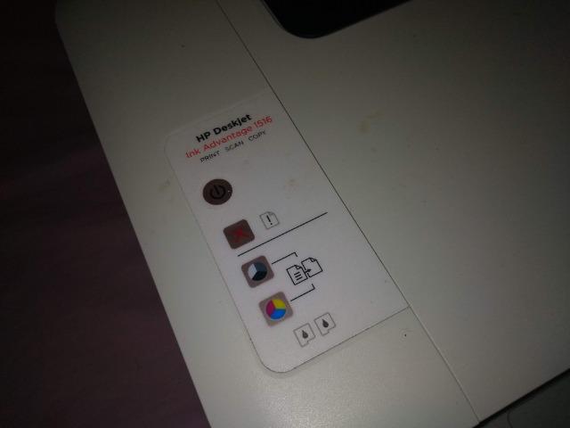 Imressora hp deskjet 1516 - Foto 3