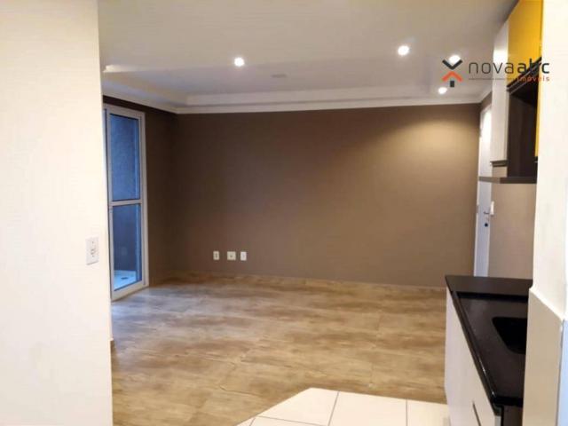 Apartamento com 2 dormitórios para alugar, 46 m² por R$ 900/mês - Vila João Ramalho - Sant - Foto 11