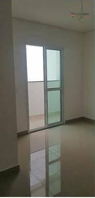 Apartamento com 3 dormitórios para alugar, 69 m² por R$ 1.800/mês - Vila Pires - Santo And - Foto 10