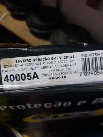 Calha de chuva saveiro geração gv v1 2 portas nova na embalagem