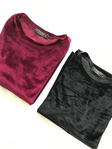 Blusas Camisetas Veludo - Foto 5