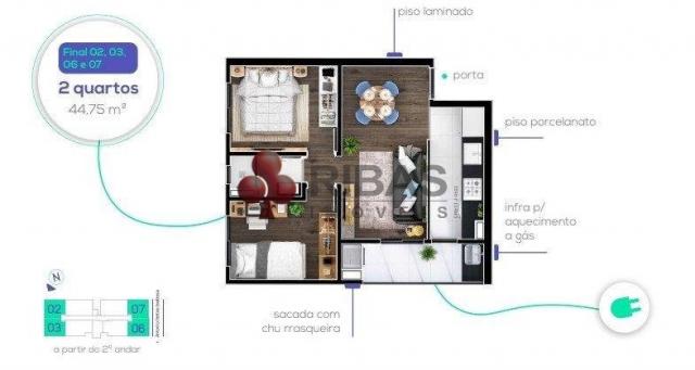 Apartamento à venda com 2 dormitórios em Capão raso, Curitiba cod:15426 - Foto 18