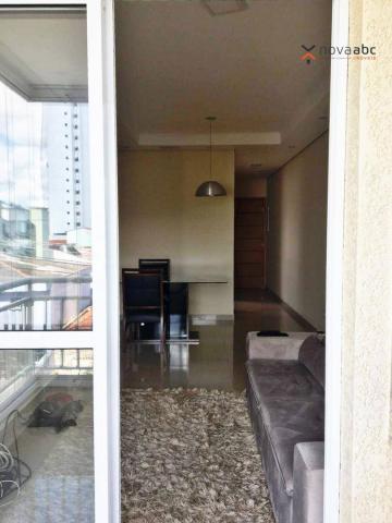 Apartamento com 2 dormitórios para alugar, 63 m² por R$ 2.100/mês - Campestre - Santo Andr - Foto 5