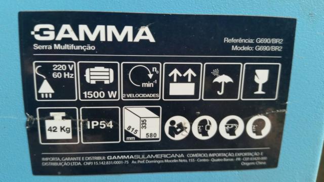 Serra multifunção Gamma 220v - Foto 5