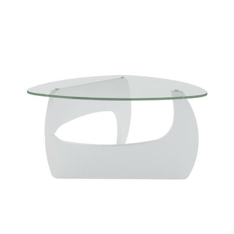 Mesa de centro com tampo em vidro 5mm Branco - Foto 3