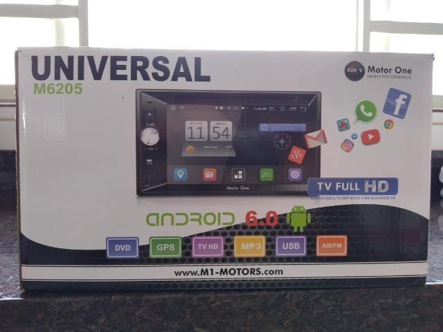 Central Multimidia M1 M-6205 (motor one) 2din, gps,tv Full Hd,android 6.0 - Foto 2