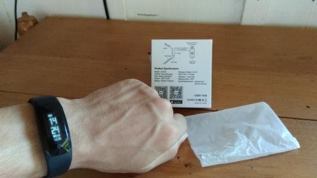 Smartband Mpow D6 Calorias Passos Km Promoção Preta - Foto 4