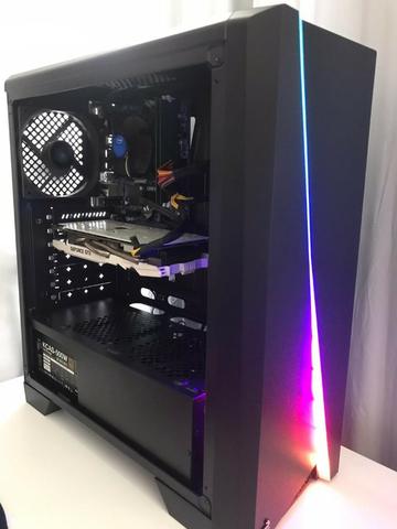 Computador para jogos Full-HD 60FPS e edição pesada