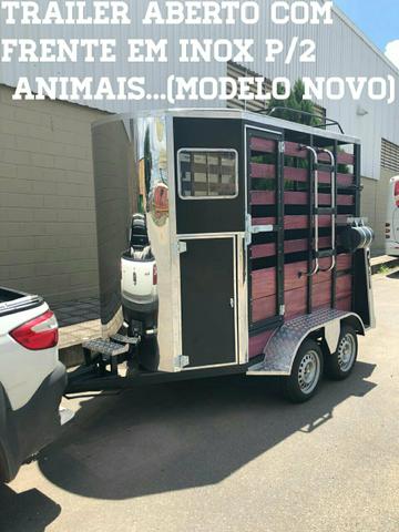 Trailers reboques para animais vários modelos. rabicho 5@ roda com garantia - Foto 2