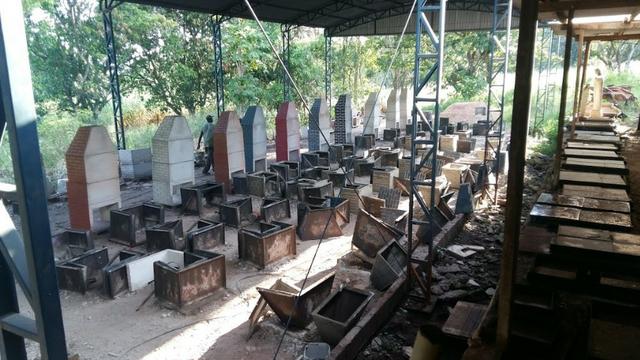 Formas de churrasqueiras pré moldadas - Foto 3