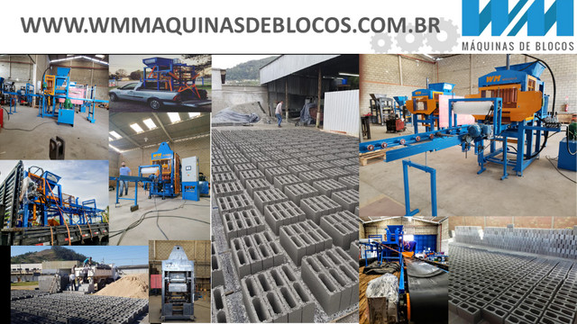 Maquina para fabricar blocos e artefatos de concreto - Foto 5
