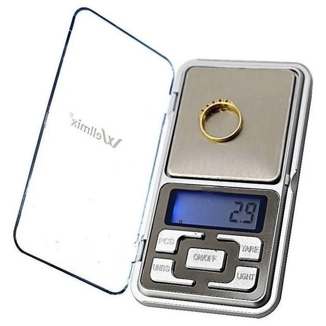 Balança Digital Lcd Alta Precisão Portátil - Mini Até 500g 