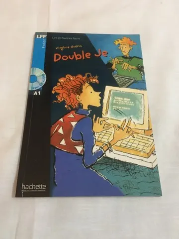 Livro Double Je Virginie Guerin + Cd áudio Ler descrição 